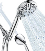 JDO Shower Head with Handheld, High Pressure Handheld Shower Head 9 Settings by JDO