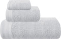 Ultra Soft 3 Pack Cotton Towel Set, Contains a Bath Towels 28x55 inch, a Hand by Unknown