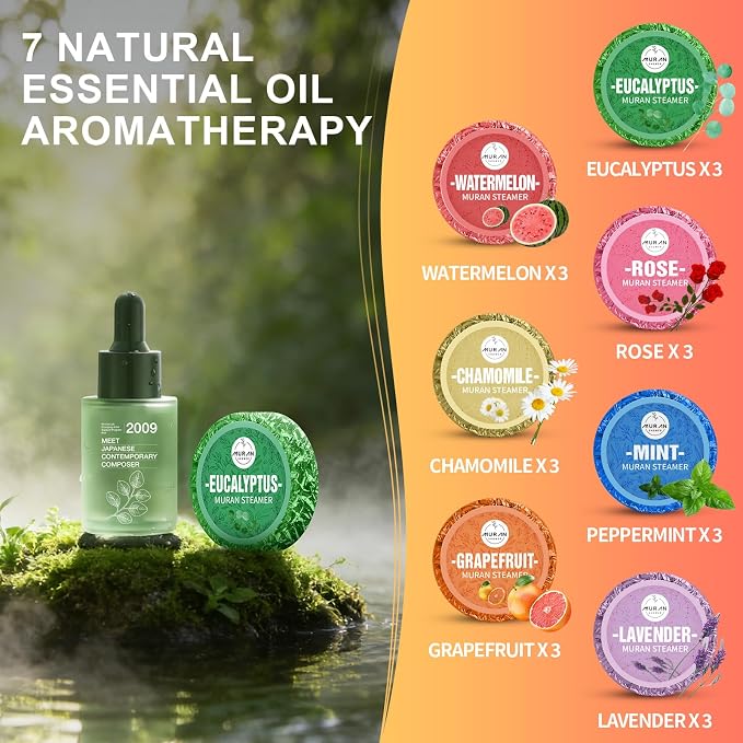 Shower Steamers Aromatherapy 21-Pack Shower Bombs Birthday Day Gifts - Image 2