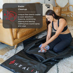 Healix Comfort Sauna Blanket Insert – Ultra-Soft Sauna Towel Liner Made of 65% - Image 5