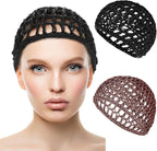 WLLHYF Wig Cap Thick Long Hair Caps Adjustable Net Mesh Braided Weaving Making by WLLHYF