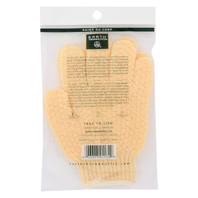 Earth Therapeutics Hydro Exfoliating Gloves, 1 pair - Image 3