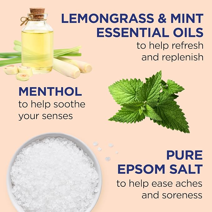 Dr Teal's Epsom Salt Magnesium Soak, Pre & Post Workout - Image 4