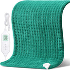 NOWWISH XXXL Heating Pad for Back Pain Relief & Period Cramps, 24x32 Inch Moist by NOWWISH
