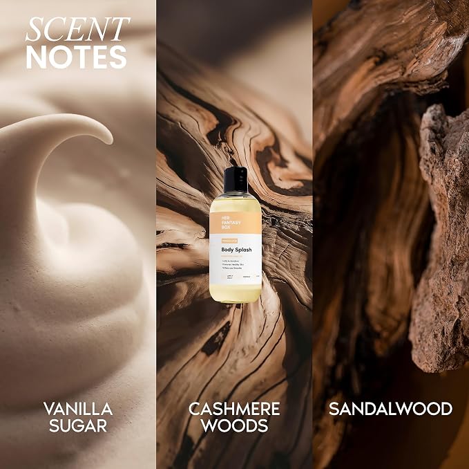 Her Fantasy Box | Body Splash Vanilla Drip Fragrance Oil – Warm Vanilla Sugar - Image 5