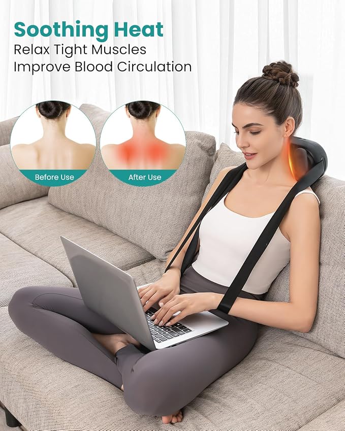 Nekteck Shiatsu Neck Massager - Image 3