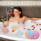 Bath Bombs for Women Gift Set, Shea & Coco Butter Dry Skin Moisturize, SPA - Image 4