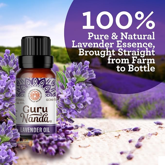 GuruNanda Lavender Essential Oil - Image 2