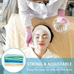 Whaline Spa Facial Headband Make Up Wrap Head Terry Cloth Headband Adjustable - Image 4