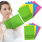 Tatuo 12 Pieces Korean Exfoliating Mitt Glove Italy Towel Body Skin Scrubber by Tatuo
