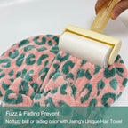 Jseng 3Packs Microfiber Hair Towel - Image 6