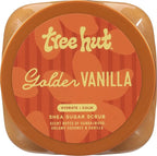 Tree Hut Golden Vanilla Shea Sugar Scrub, Exfoliating, Hydrating & Moisturizing - Image 2