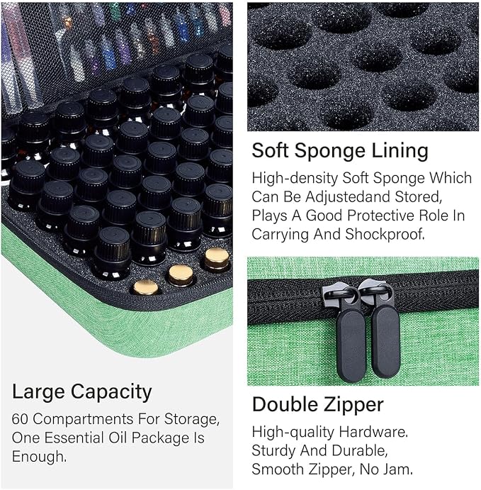 Essential Oils Carrying Case Holds 60 Grids - Image 4