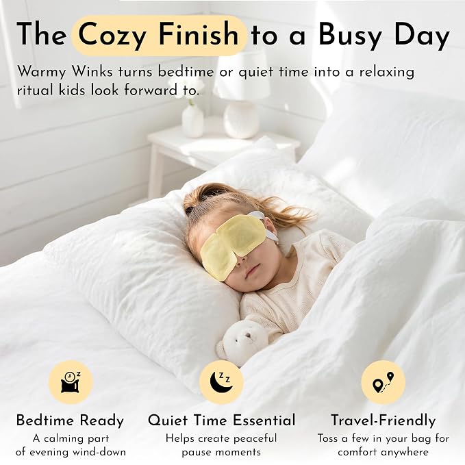 GlamBaby Warmy Winks Self-Heating Eye Mask - Image 2