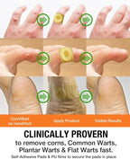 Samsali Wart Corn Remover Pads for Feet: 42 Pack Salicylic Acid Extra Strength - Image 3