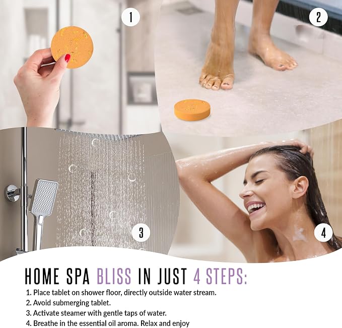 GOSSBY Shower Steamers Aromatherapy - Image 6