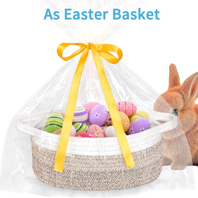 ABenkle Small Basket with Handles - Image 3
