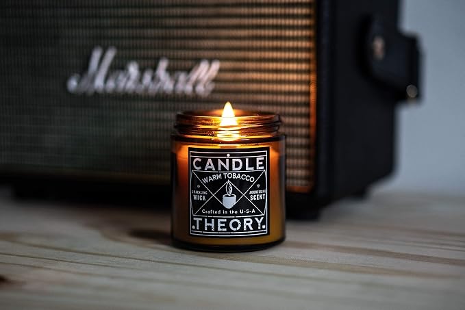 Scented Candle Gift Set with Crackling Wood Wicks 3, 4oz Candles, Misty Falls - Image 7