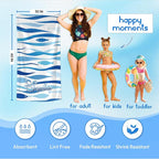 JML Custom Beach Towel with Name, Personalized Microfiber Beach Towel with Name - Image 3