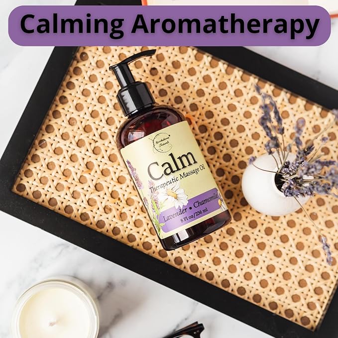 Calm Massage Oil for Massage Therapy - Image 7