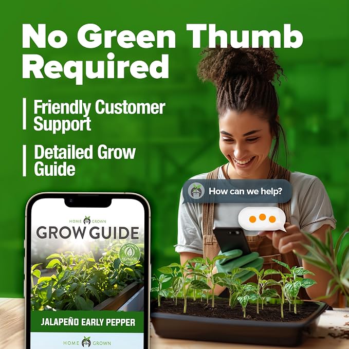 HOME GROWN Jalapeno Pepper Seeds 258+ Heirloom Non-GMO Seeds - Image 8