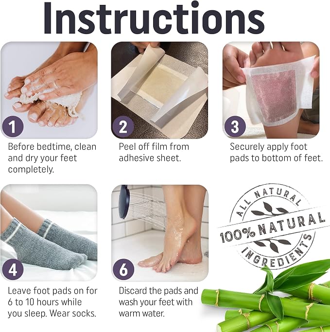 Prescia Lavender n’ Rose Foot Pads - Image 6