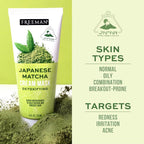 Freeman Exotic Blends Detoxifying Japanese Matcha Cream Facial Mask, 6 fl.oz./ - Image 3