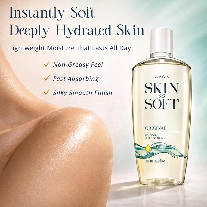AVON Skin So Soft Original Bath Oil - Image 2