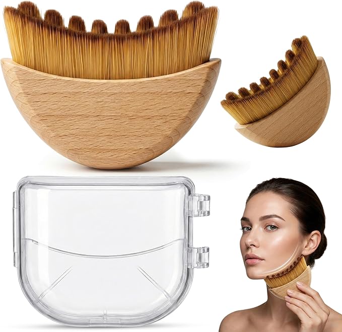 Premium Lymphatic Contour Face Brush by Puur+House