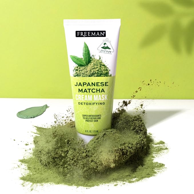 Freeman Exotic Blends Detoxifying Japanese Matcha Cream Facial Mask, 6 fl.oz./ - Image 7