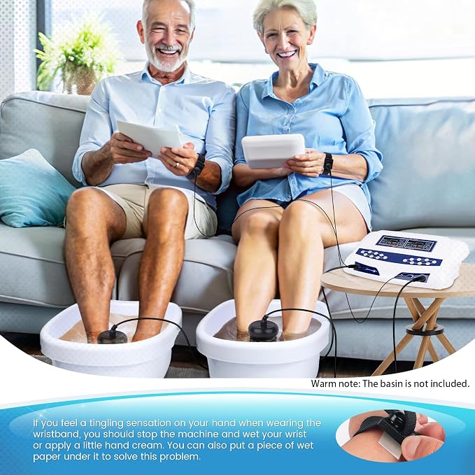 Ionic Foot Bath Detox Machine, Professional Ion Cleanse Dual Ionic Detox Foot - Image 2