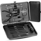 Manicure Pedicure Kit Nail Clippers Set Fingernails & Toenails Vibrissac by QLNE