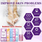 Pedicure Kit Foot Soak Set: Bubble Salt, Sugar Scrub, Massage Mask, Massage - Image 2