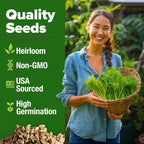 HOME GROWN Dill Seeds 2 Pack - Image 3
