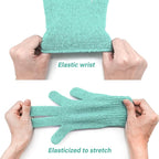 MIG4U Shower Exfoliating Scrub Gloves, Bathing Gloves Body Wash Dead Skin - Image 4