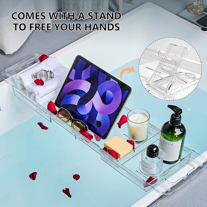 Expandable Bathtub Tray - Image 6