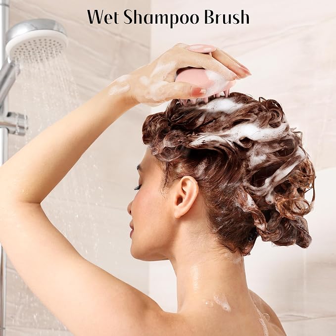 HEETA Scalp Scrubber Shampoo Brush, Scalp Massager Tool - Image 2