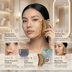 Brenza Lymphatic Contour Face Brush – Facial Sculpting Tool - Image 4