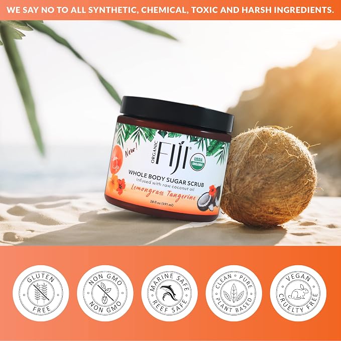 Organic Fiji Whole Body Scrub - Image 7