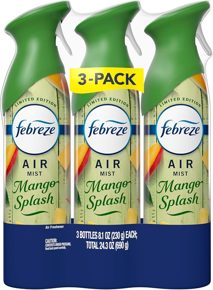 Febreze Air Mist, Air Freshener Spray, Odor Fighting Room Spray, Deodorizer - Image 10