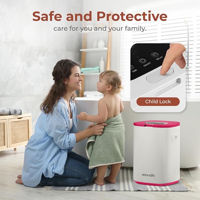 SereneLife Towel Warmer Bucket - Image 5