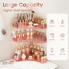 Corner Bathroom Counter Organizer 3-Tier Bathroom Organizer Countertop - Image 5