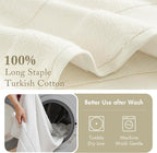 Madison Park Turkish 100% Cotton 600Gsm Luxury Premium Thick Soft Absorbent - Image 5