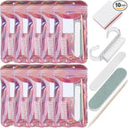 SUTOKAKA 10 Sets Disposable Manicure Prep Kit by SUTOKAKA