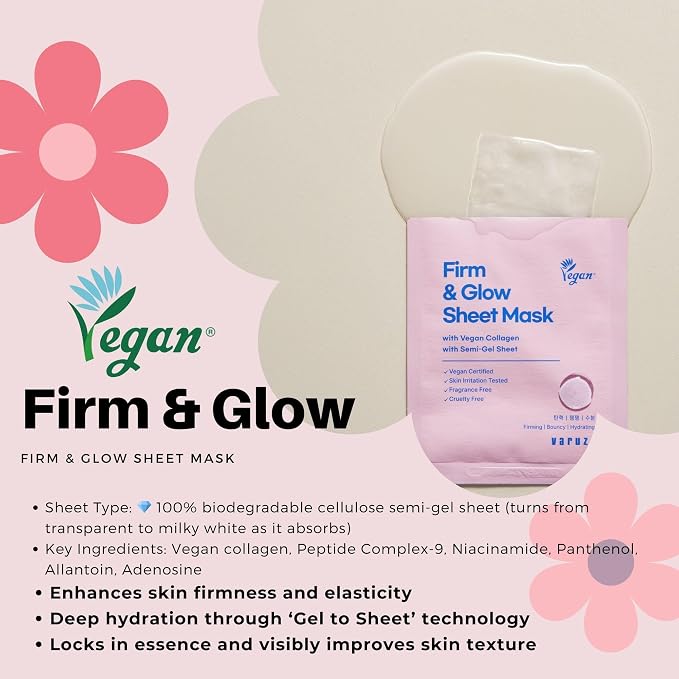 Best Collection – Premium Vegan Korean Sheet Mask Set | Firming, Hydration & - Image 3