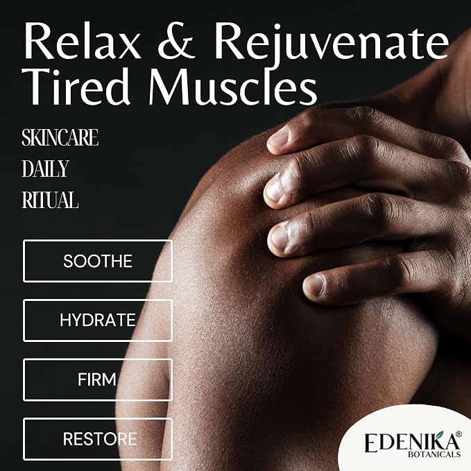 Edenika Botanicals Maximum Strength Sore Muscle Massage Oil - Image 6