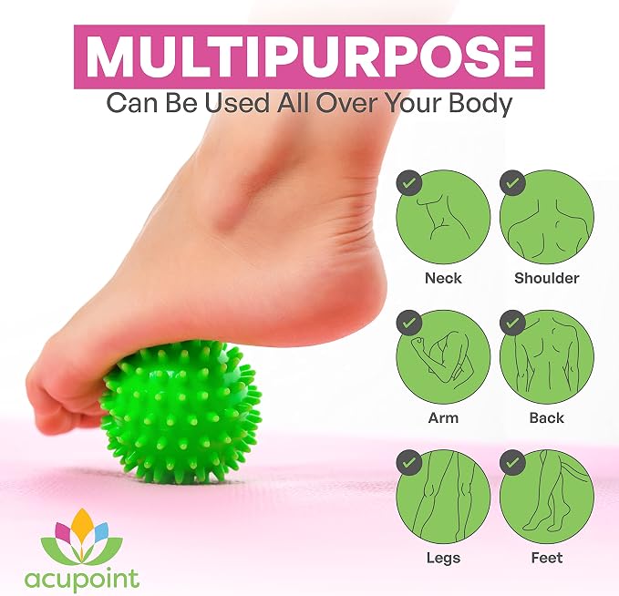 Acupoint Physical Massage Therapy Lacrosse Ball Set Ideal - Image 5