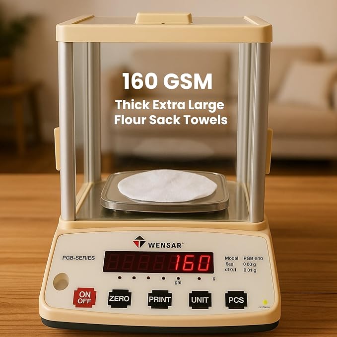 Flour Sack Towels | Tea Towel for Crafts| Kitchen Dish Cotton Blank Towel for - Image 7