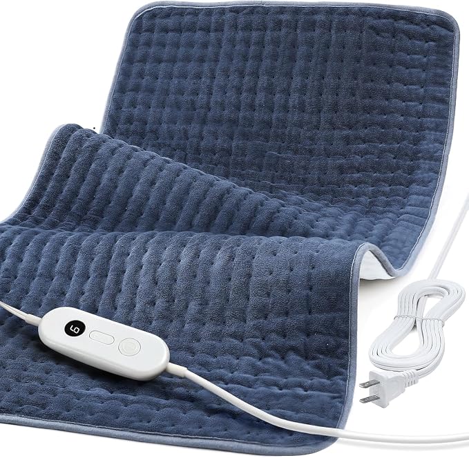 Heating Pad for Back Pain Relief, Electric Heating Pad by Makethewinterwarmer