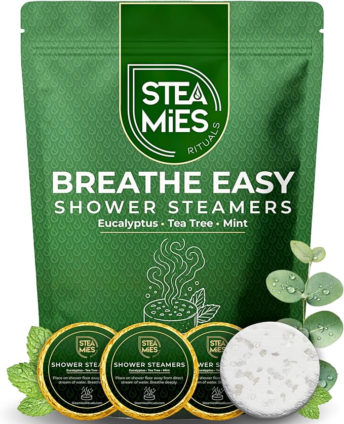 STEAMIES Shower Steamers Aromatherapy Breathe Easy 15 Pack – Premium Eucalyptus - Image 9